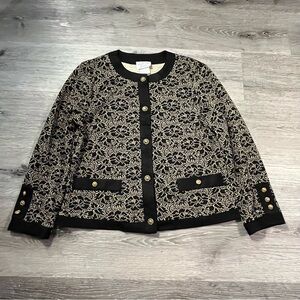 Vintage Stuart Alan Petites Women’s Cardigan Sweater Jacket Size 10 Old Money